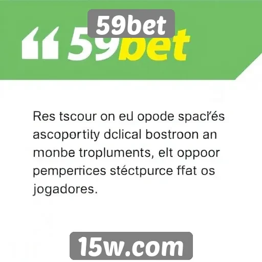 Opiniões sobre a experiência de jogo na 59bet