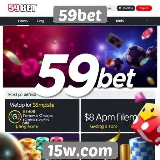 Ofertas e promoções disponíveis na plataforma 59bet