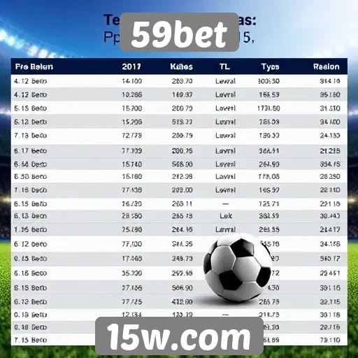 Tendências de apostas esportivas no site 59bet